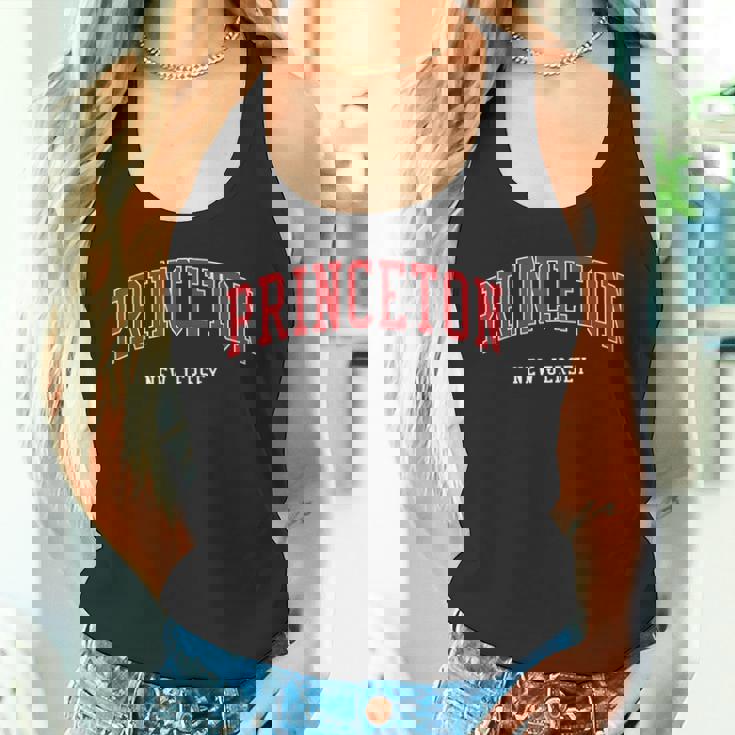 プリンストン ニュージャージー カレッジ大学スタイル タンクトップ