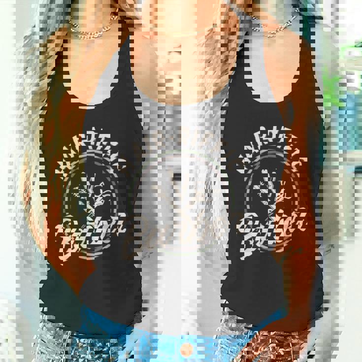 ヘアリフィク理容師美容室・ヘアサロン・美容師 タンクトップ