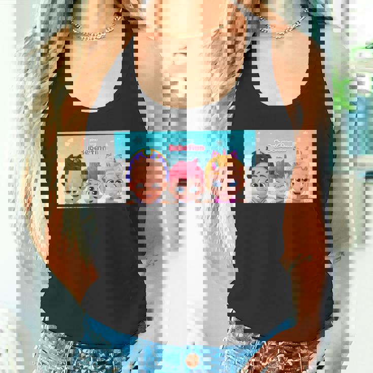 ベベフィクンででししし・良し・キッメンズ・ネガーマンズ タンクトップ