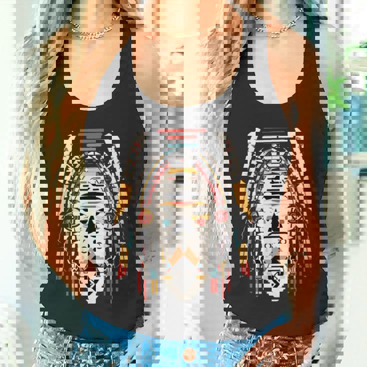 ホピ族アート シャーマン ネイティブ南西アメリカ インディアン スタイル 長袖tシャツ タンクトップ