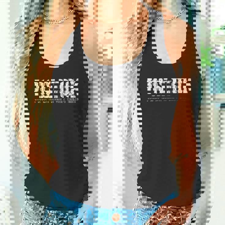 ポストロックミュージック タンクトップ