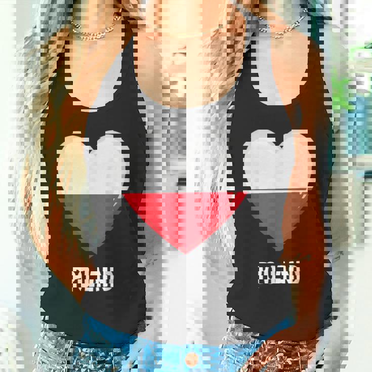 ポーランド国旗シャツ タンクトップ