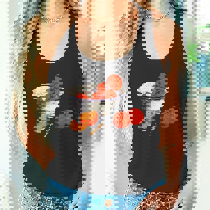 ポール・ゴーギャン 静物画 オレンジデザイン タンクトップ