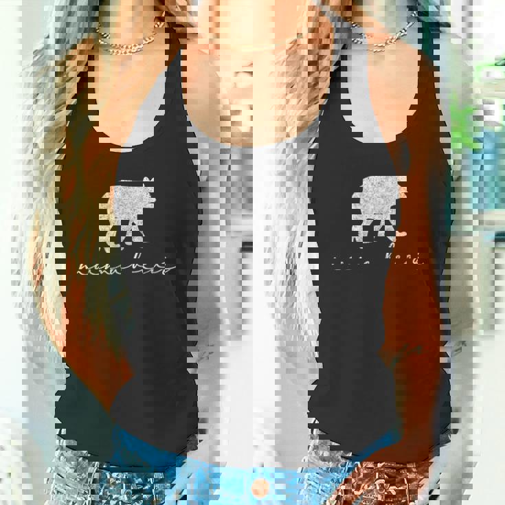 ママベア シャツ かわいい 母の日 ギフト ホワイト タンクトップ