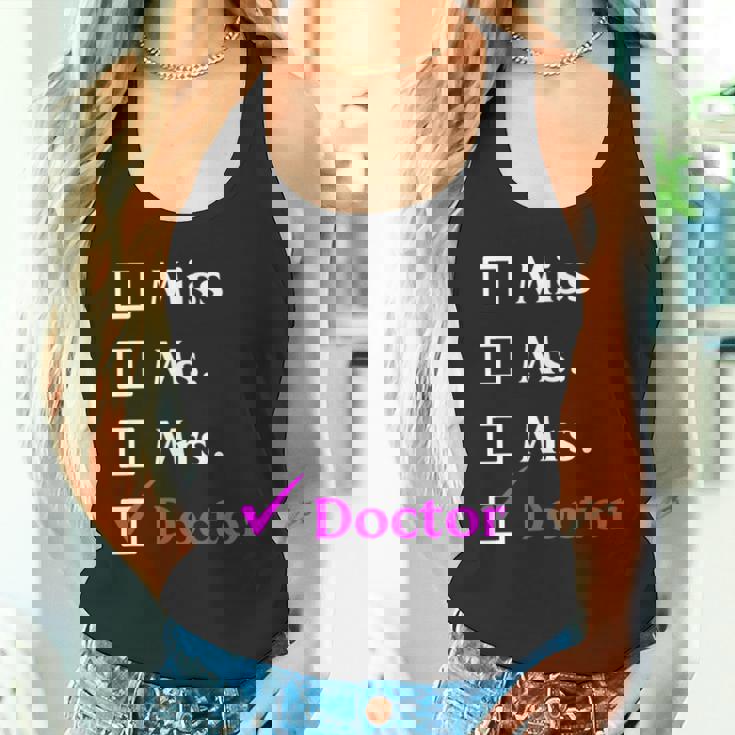 ミス・ミセス・ドクター タンクトップ