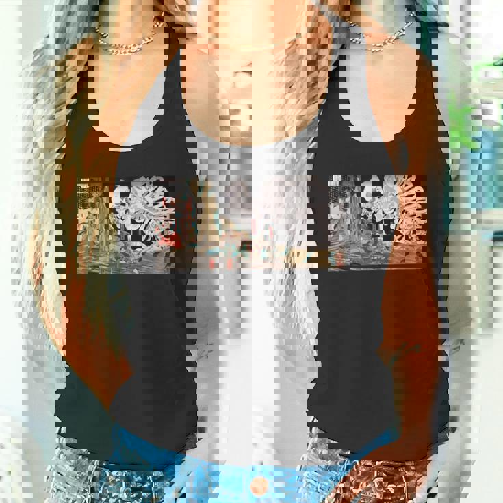 ミツクニ スケルトンスペクターに逆らう 歌川国芳作 タンクトップ