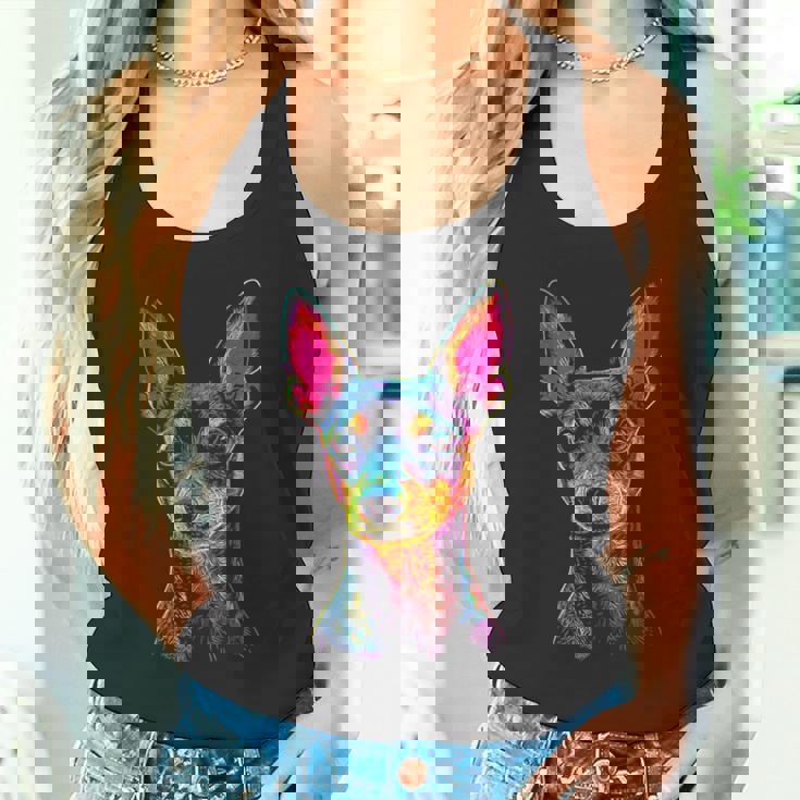 ミニチュアピンシャー 犬 モチーフ ペット ミニチュア ピンシャー タンクトップ