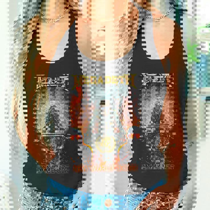 メガデス 新世界秩序 長袖tシャツ タンクトップ