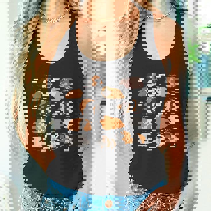 モルモット犬種シャツ タンクトップ