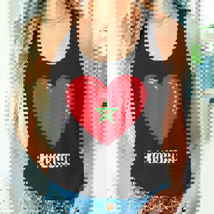 モロッコ国旗シャツ タンクトップ