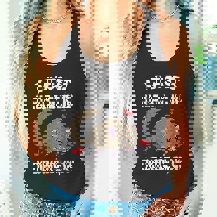 ヤマネのヤマネペットが本当に好き タンクトップ