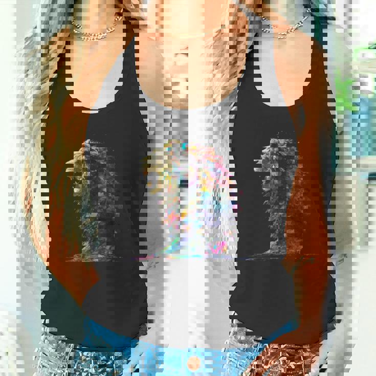 ライオンラバーアートワーク タンクトップ