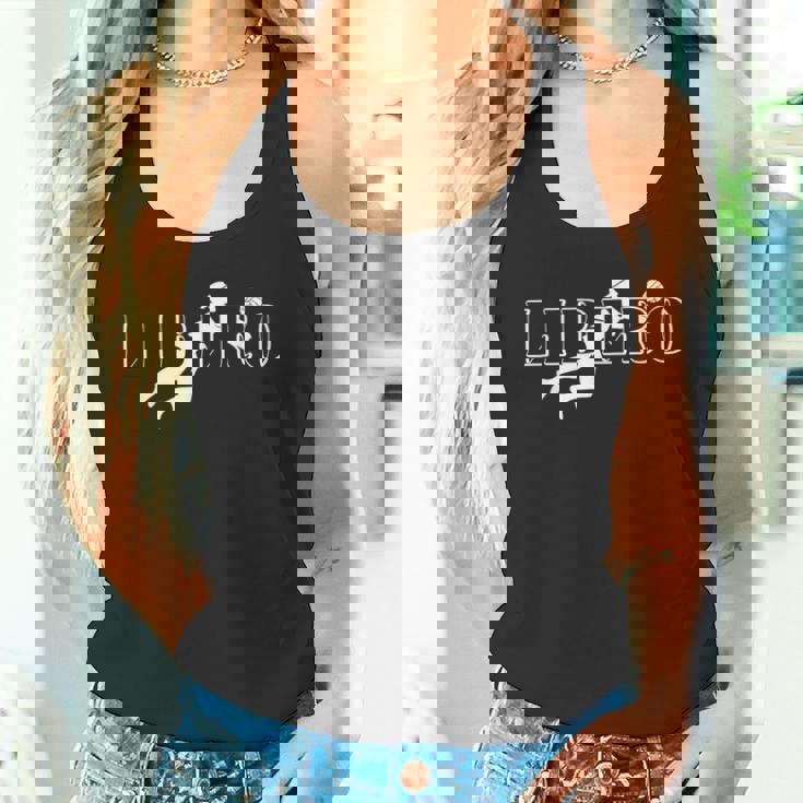 リベロ バレーボール ディフェンシブプレイヤーポジション タンクトップ