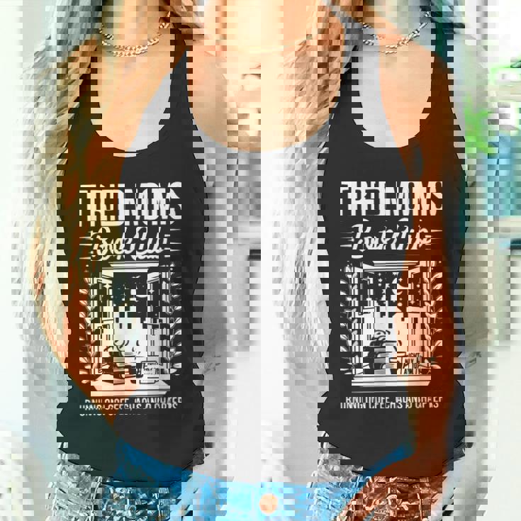 レトロ 疲れたママ ブッククラブ 本っぽい Booktrovert タンクトップ