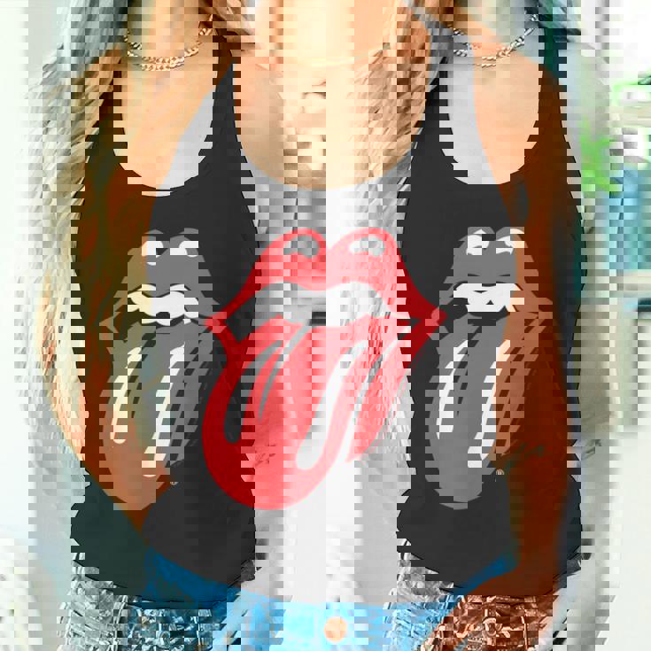 ローリングストーンズ 公式クラシックタン 長袖tシャツ タンクトップ