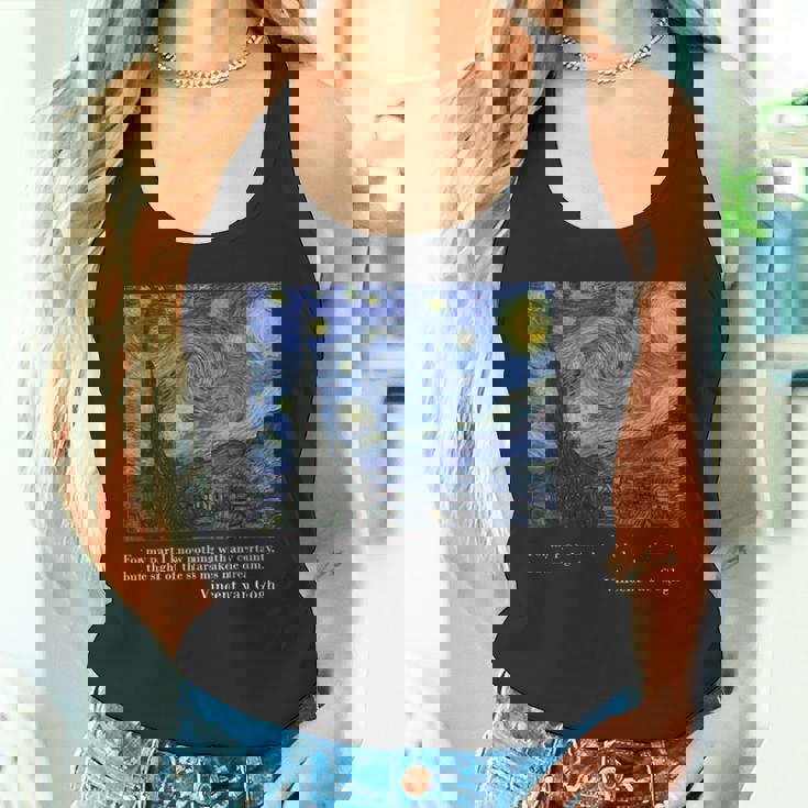 ヴィンセント・ファン・ゴッホによる星月夜 タンクトップ