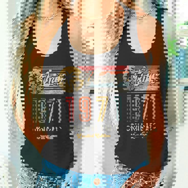 ヴィンテージ 1971 オリジナルパーツ パームス 55歳の誕生日 タンクトップ