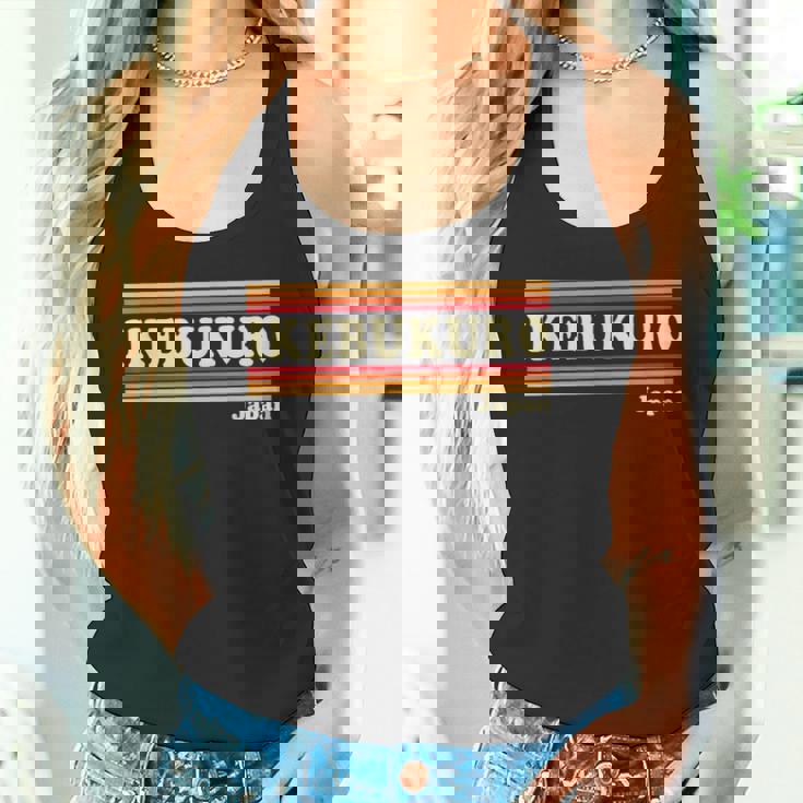 ヴィンテージ 80年代 池袋 日本 レトロ グラフィック タンクトップ