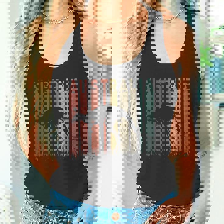 ヴィンテージ カンガルーオーストラリア オージー レトロ カンガルーオーストラリア タンクトップ