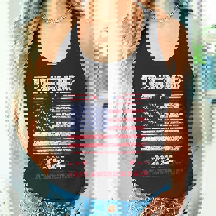 ヴィンテージ ドナルド トランプ 2024 テイク アメリカ バック 長袖tシャツ タンクトップ