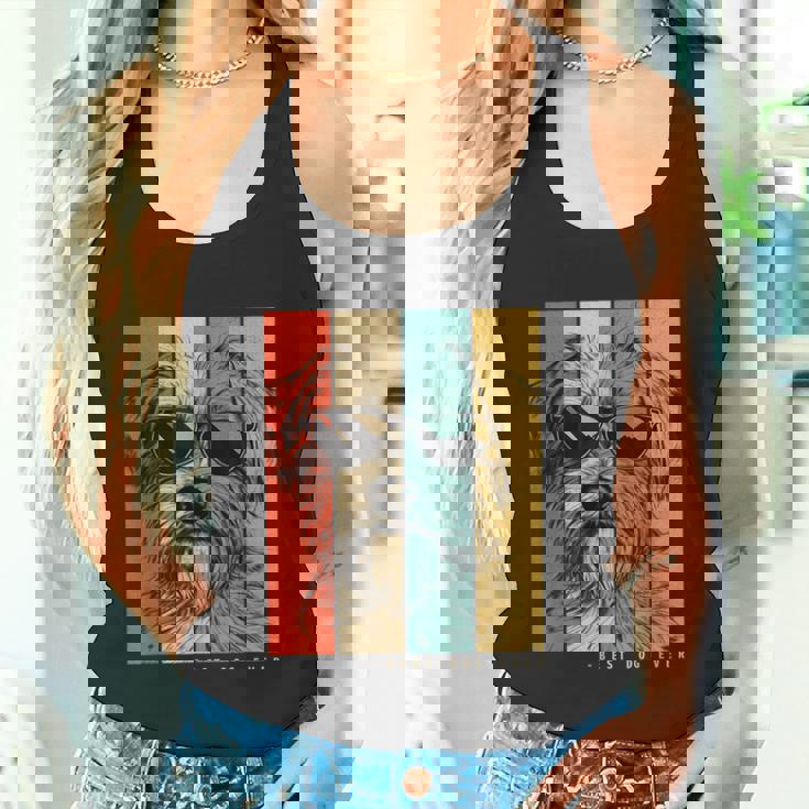 ヴィンテージ ノーフォークテリア 犬 ママ パパ キッズ メンズ レディース タンクトップ