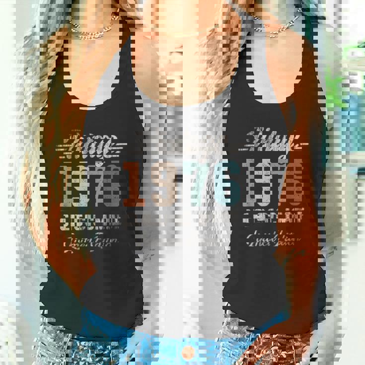 ヴィンテージ1976 50歳の誕生日クラシックカー タンクトップ