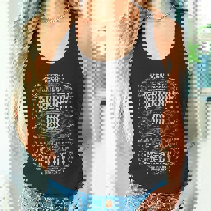 ヴィンテージ60歳の誕生日レジェンドは1966年2月に誕生しました。 タンクトップ