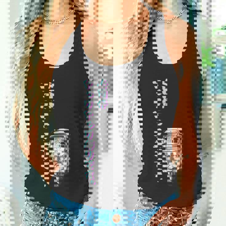 上司がトゥクトゥク乗りです ユーモアデザイン タンクトップ