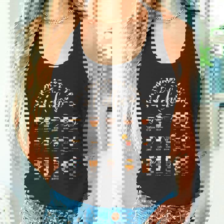 世界のコーヒーの種類 コーヒー タンクトップ