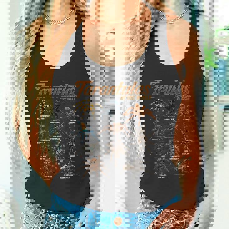 世界のタランチュラス・オブ・ザ・ワールド クモのペットクモ タランチュラ愛好家 タンクトップ