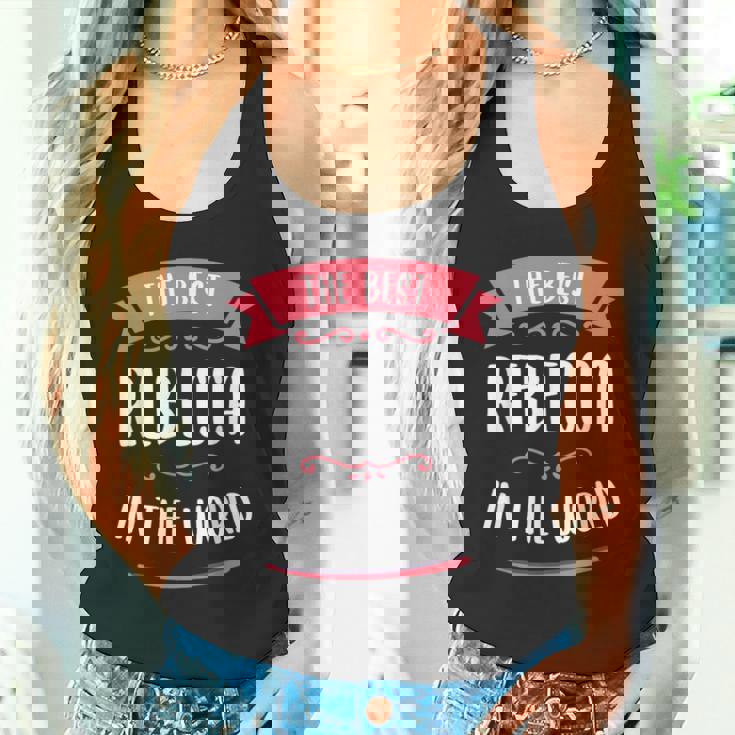 世界最高のレベッカ。 タンクトップ