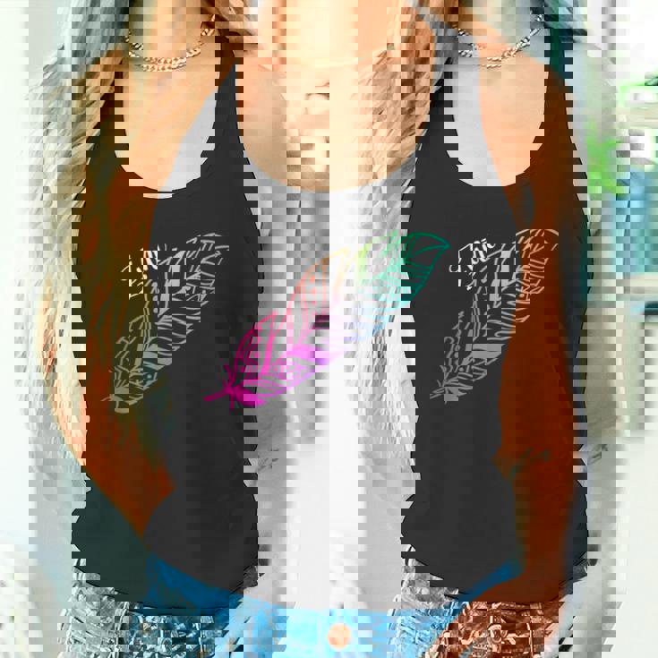 先住民フェザーtシャツ ネイティブアメリカン ズニ族 タンクトップ