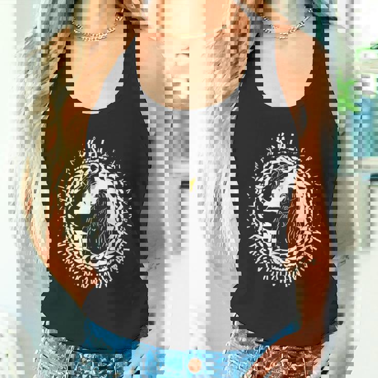 北欧神話 ヴァルハラ オーディン スコール ヴァイキング タンクトップ