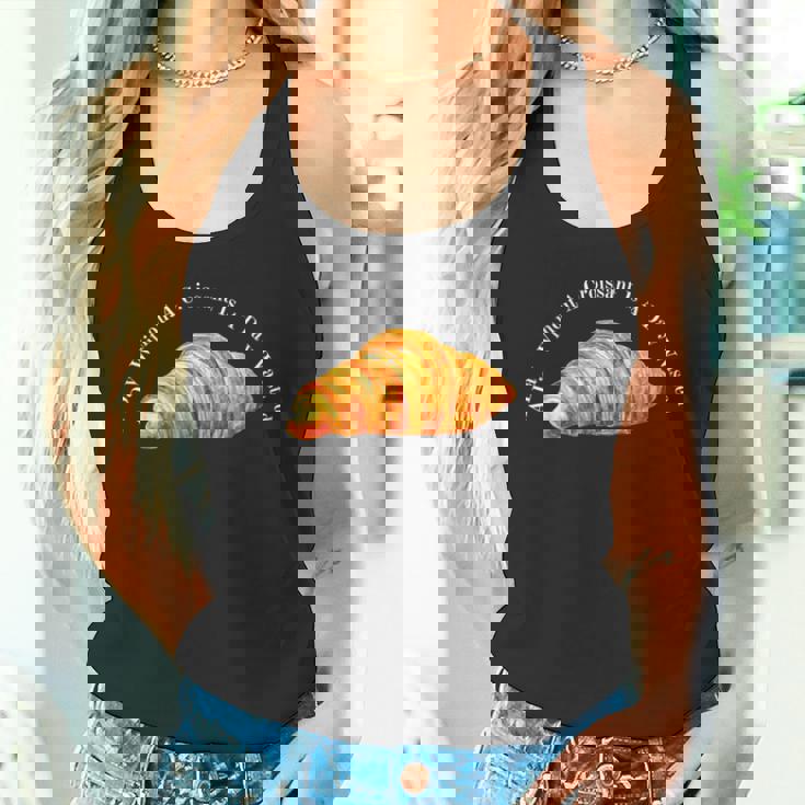 国立クロワッサンの日 タンクトップ