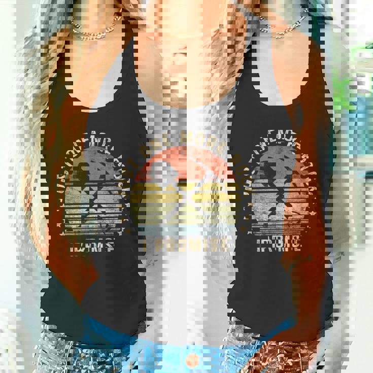 地質学ギフトジャストワンモアロックお約束おもしろ地質学者 タンクトップ