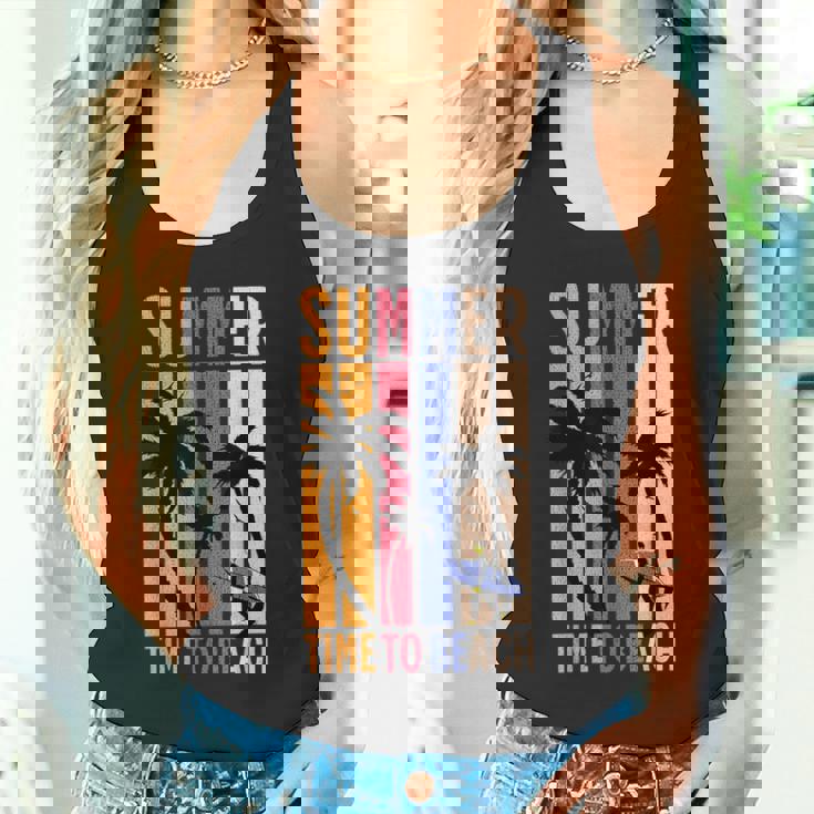 夏 Time To Beach クールバイブ タンクトップ