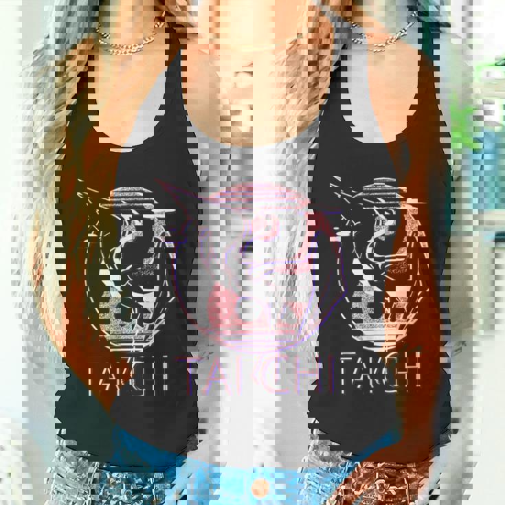 太極拳 陰陽鶴、瞑想エネルギー タンクトップ