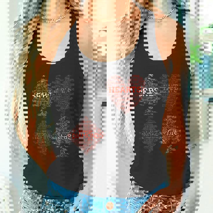 契約橋条件入札 重複カードゲーム Wordart タンクトップ