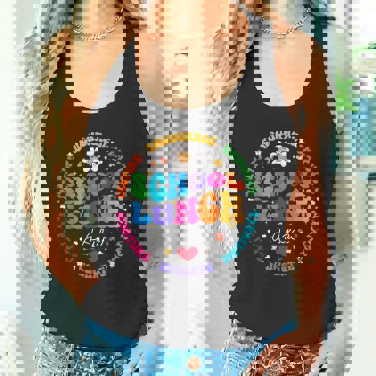 学校給食補佐官 フードサービスクルーヘルパースクワッド タンクトップ