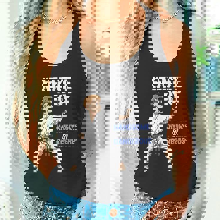 少年空手 キッズ空手ファイター格闘技 タンクトップ