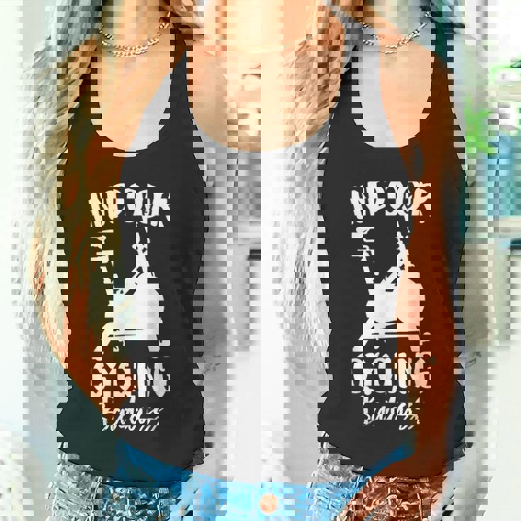 屋内 サイクリング スピンバイク 有酸素運動 ジム ワークアウト 面白い スピン クラス タンクトップ