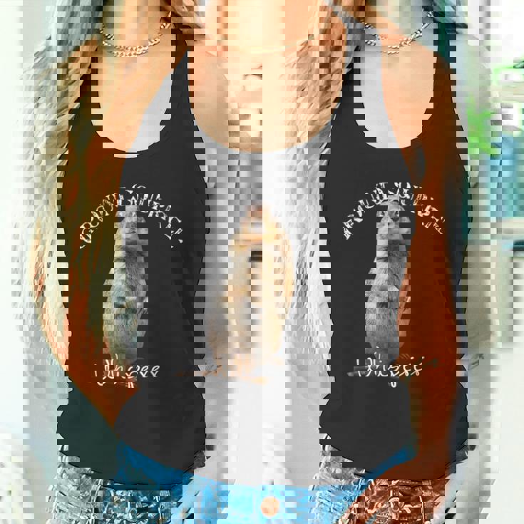 愉快なグラウンドリスウィスパーラー ギフト プレーリー ドッグ リス タンクトップ