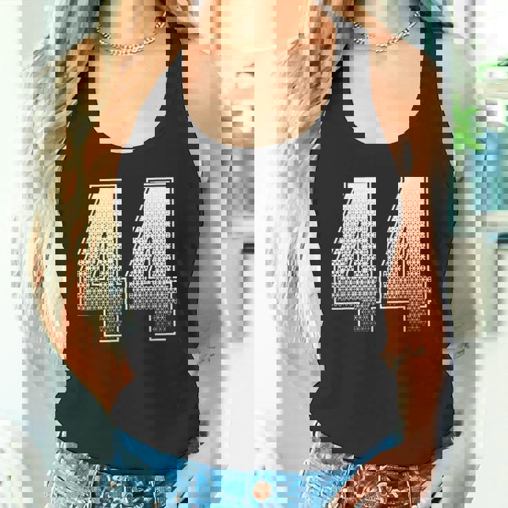 数字 番号 44 四十四 タンクトップ