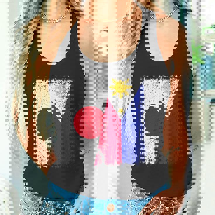 日本 フィリピン ハーフフラッグ 日本 フィリピン ジャージ タンクトップ