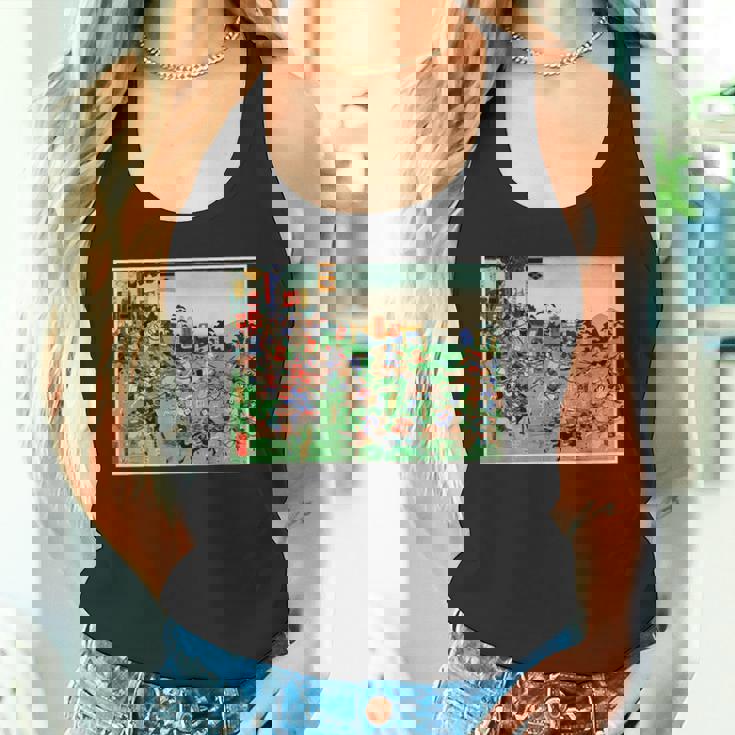 日本レトロアート 歌川国吉 2陸軍の戦い タンクトップ