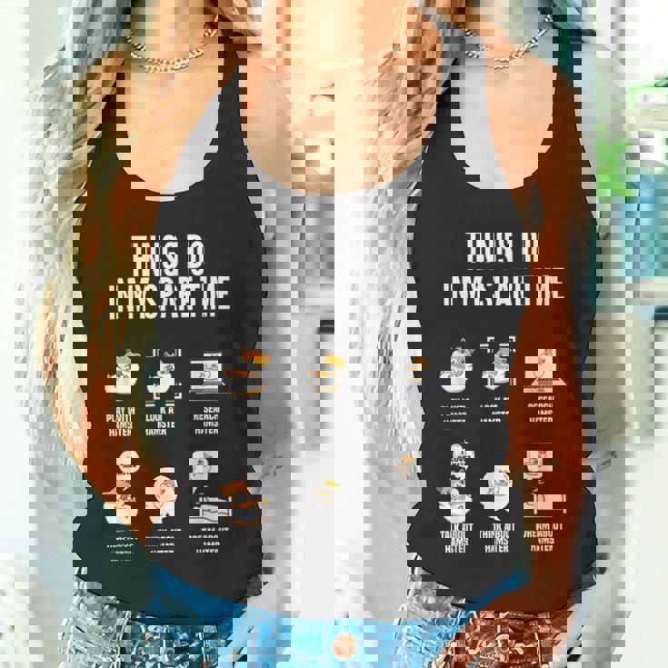 暇なときにすることハムスターおもしろいハムスター好き タンクトップ