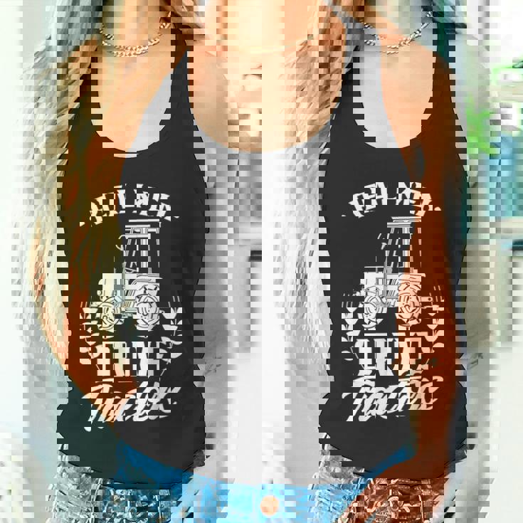 本物の男はトラクターを運転する 農作業 ランチ 農家 ファーム タンクトップ