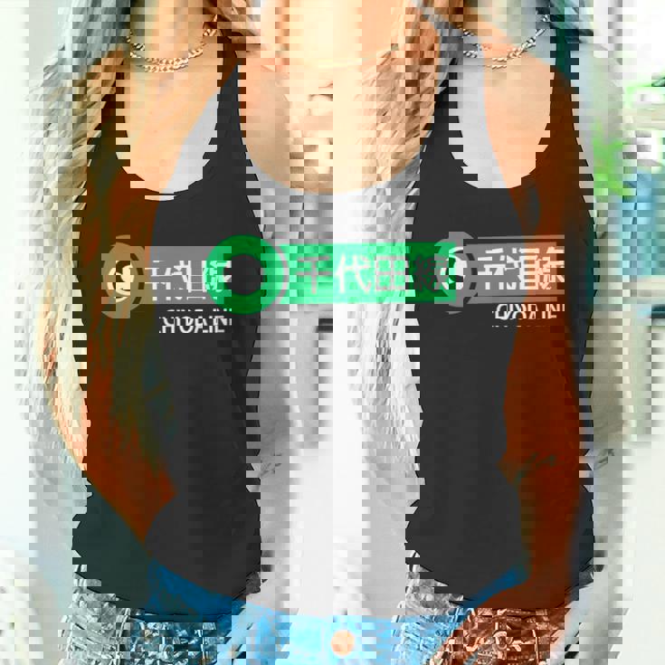 東京地下鉄線 千代田線 日本の漢字土産 タンクトップ