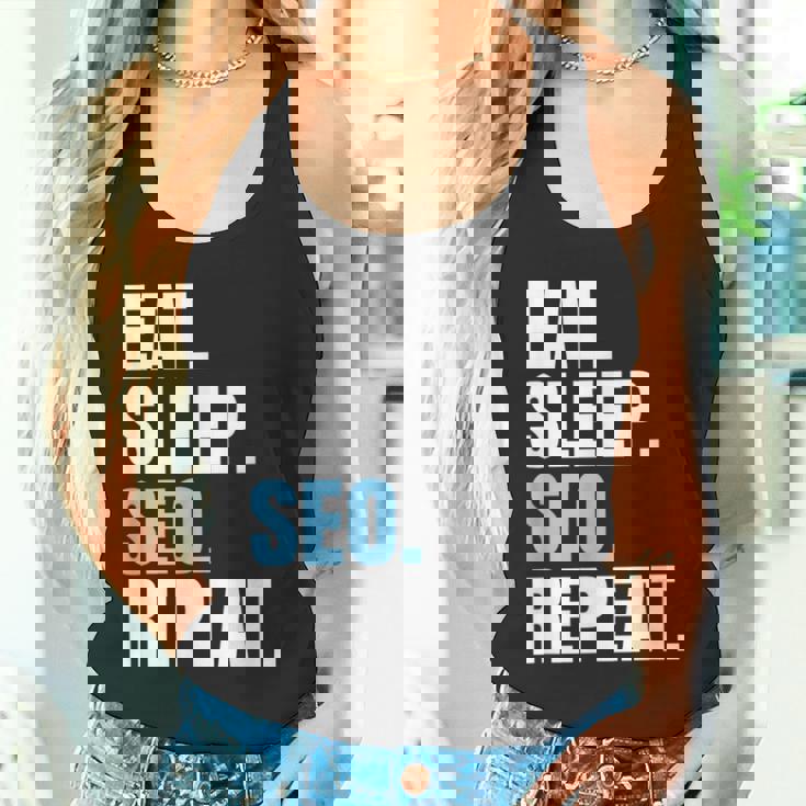 検索エンジン最適化 Eatleepeo Repeateo タンクトップ