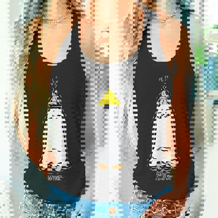 正座するメジェドさん タンクトップ